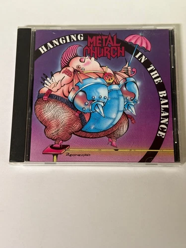 Metal Church Hanging In The Balance CD 1993 Blackheart Out Of Print 1st Pressing