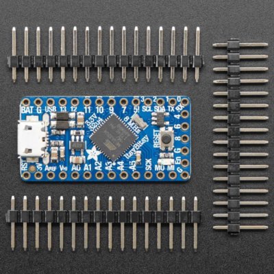Adafruit ItsyBitsy 32u4, 3V, 8MHz, z.B. für Arduino IDE, Pro Micro ähnlich, 3675