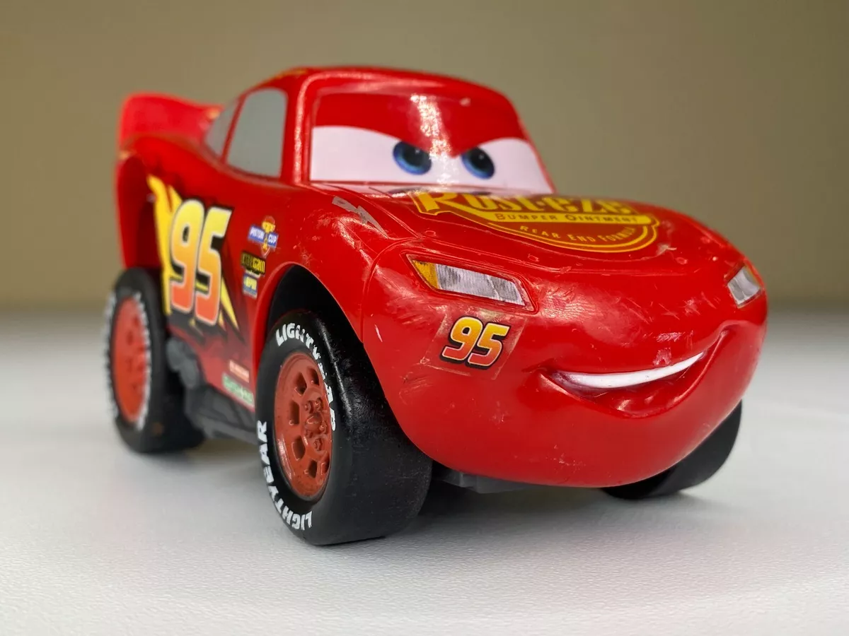 Disney Pixar Lightning McQueen Push & Go Talking Vehicle – Cars