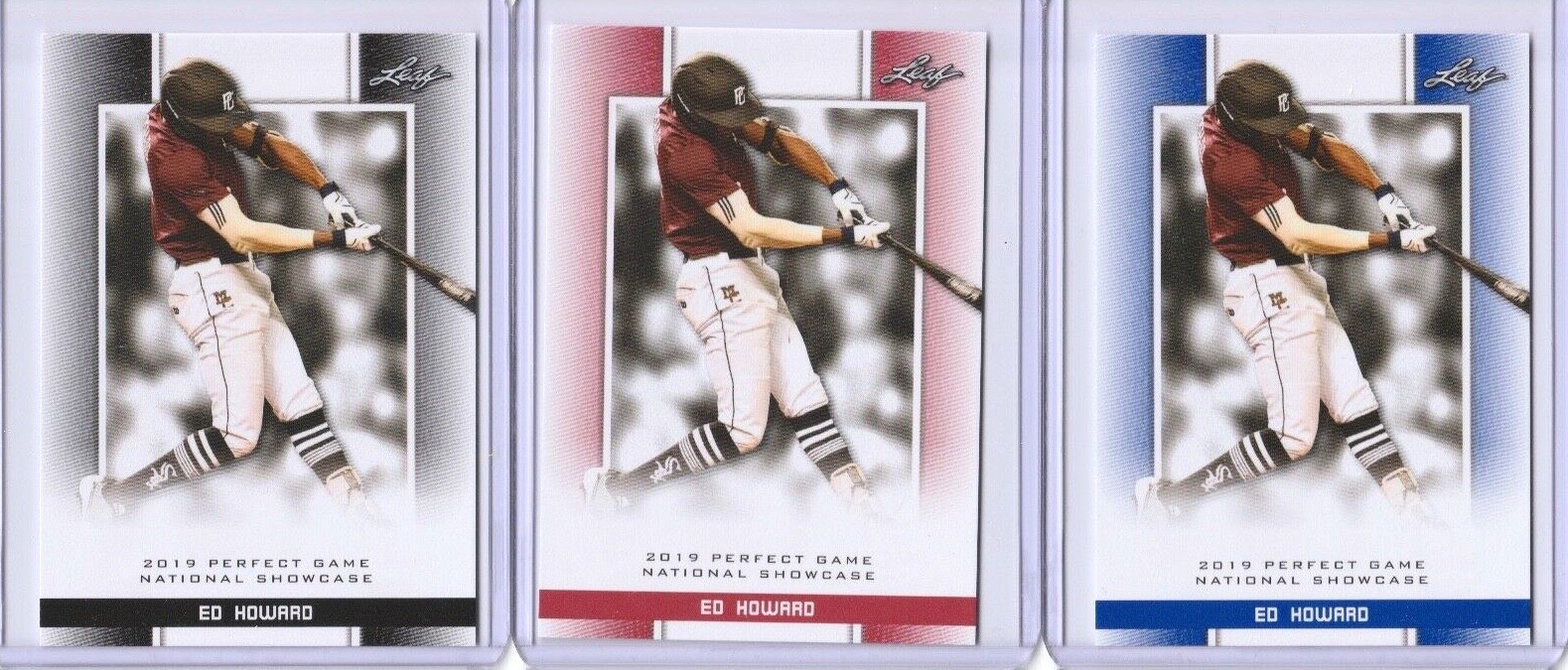 ED HOWARD 2019 LEAF PERFECT GAME 
