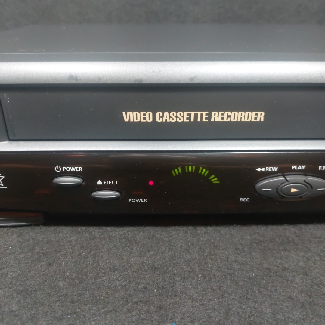 SAMTRON SV-C20 VHS VCR Player With Remote Control RCA Jacks Tested Works Great