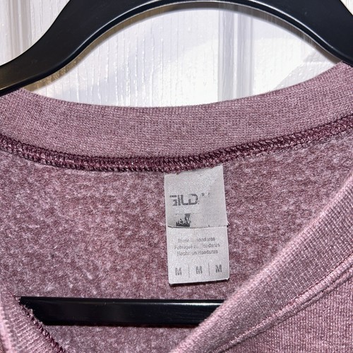 Women’s M ‘Wine Weekends & Dogs’ Burgundy Sweatshirt Dog Mom - Picture 2 of 3