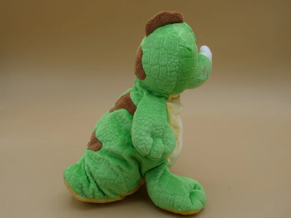 Ganz  Webkinz HM185 KEY LIME DINO 8" Plush Toy - No Code - Image 3 of 4
