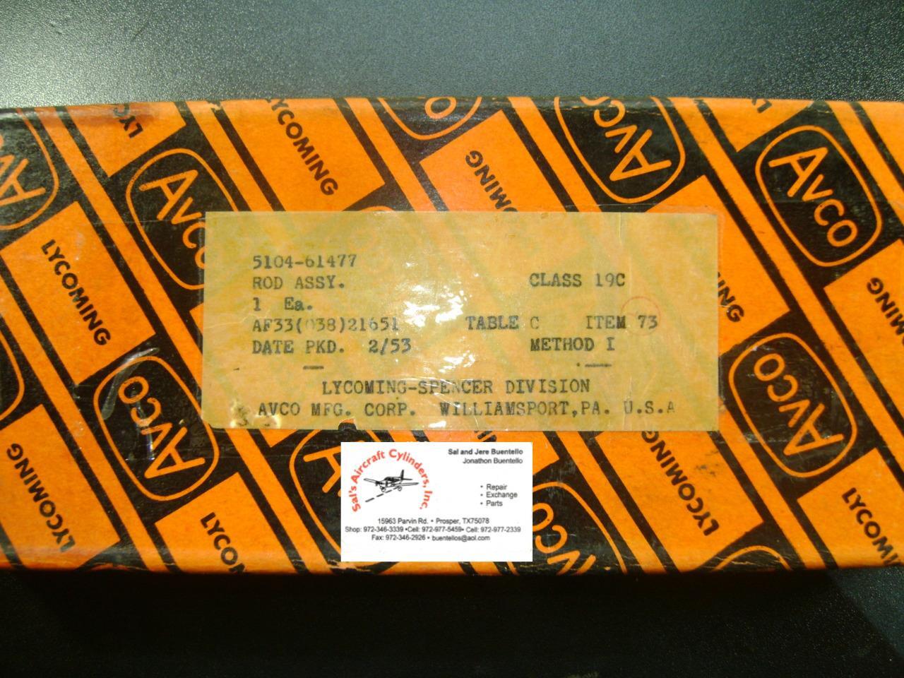 NOS (4) Connecting Rods P/N 61477, O235, O290, O320 eBay