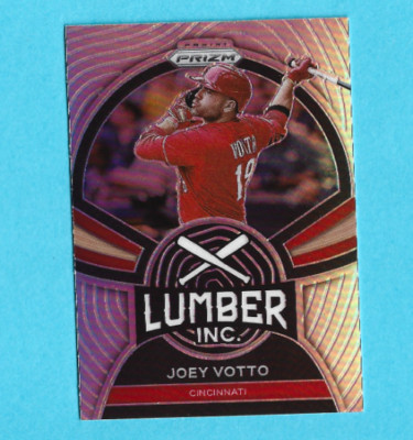 2022 Panini Prizm #LI-8 Lumber Inc. Silver Prizm Joey Votto