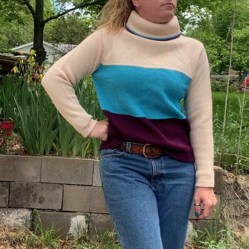 Vintage 60s 70s Sears Wool turtleneck 