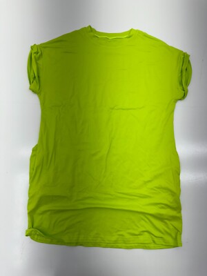 Shein Lime Green Short Sleeve Shirt Dress Womens Size XS | eBay