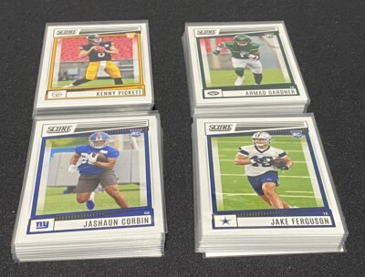 2022 Panini Score Football NFL Rookies - Wählen Sie Ihre Karte - Multibuy bis zu 50% Rabatt