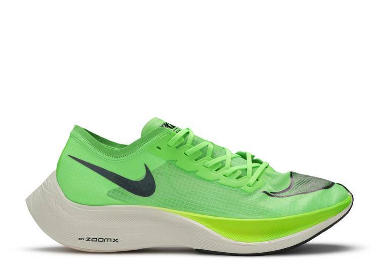 Nike ZoomX Vaporfly Next% Volt Running Shoes Size 13 AO4568-300