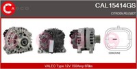 Casco Lichtmaschine Generator 150A 12V FüR CitroëN Berlingo 1.6 Hdi 90 2.0