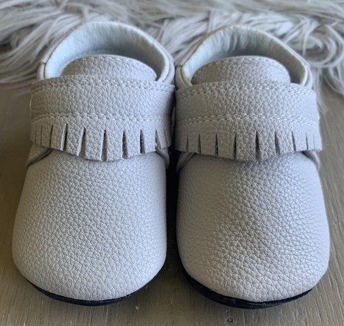 Jack and Lily My Mocs size 6-18 Months Infant Shoes Moccasins Baby Girl - Picture 2 of 12
