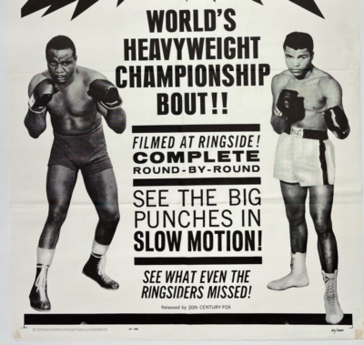 1964 Cassius Clay, Muhammad Ali, vs. Sonny Liston Original Fight