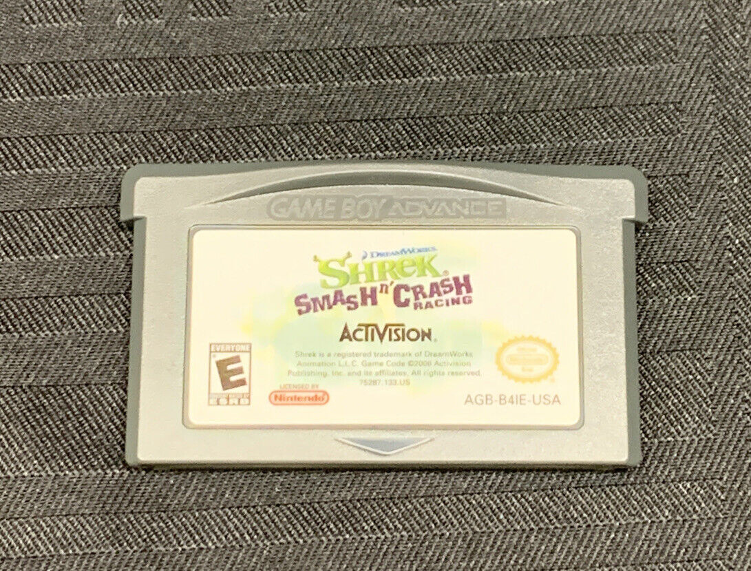 DreamWorks Shrek Smash n' Crash Racing Videos for Game Boy Advance