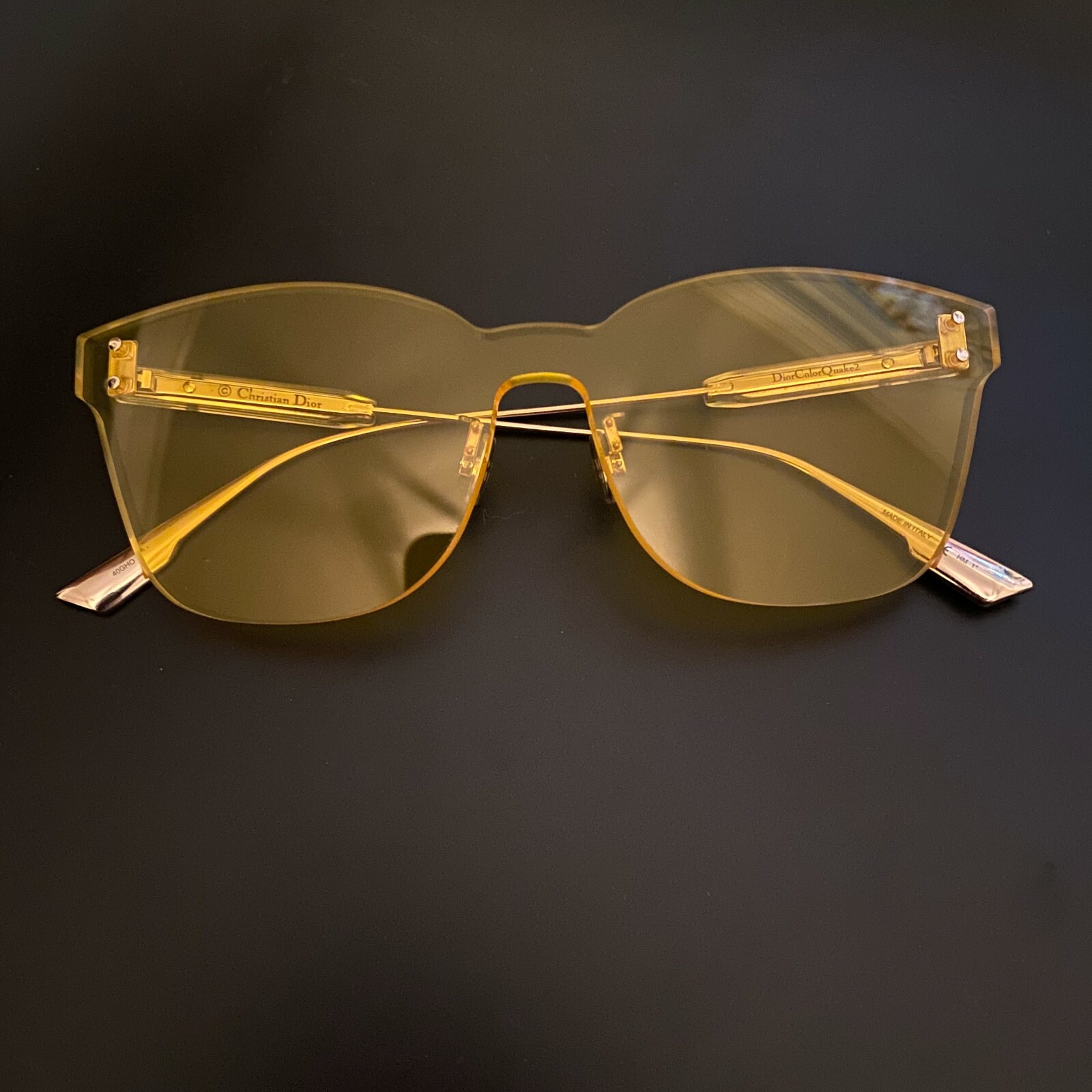 Dior  Sunglasses  DiorTag SU  Yellow  Dior Eyewear  Avvenice