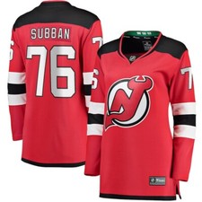 Women's Fanatics Branded P.K. Subban New Jersey Devils Breakaway Jersey sz S