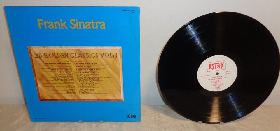 FRANK SINATRA 20 GOLDEN CLASSICS VOL 1 VINYL LP EX CON ASTAN 20035 1984 £6.98 - Image 2 of 2