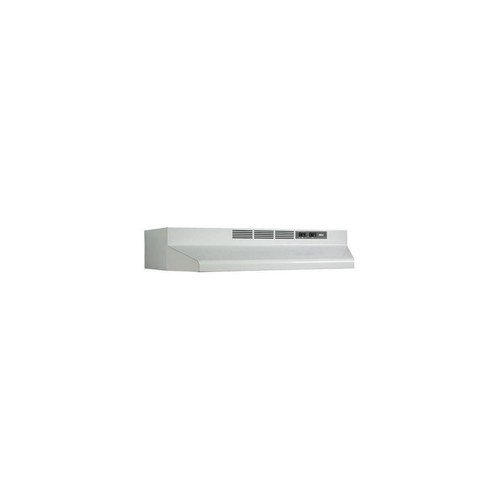 Broan 412401 Ductless Range Hood, 24Inch, White eBay