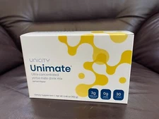 Unicity Unimate Dietary Supplement LEMON FLAVOR Drink Mix 5/10/30 Pack - Exp2027