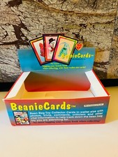 1998 Beanie Baby Empty Trading Card Box 8x5x3