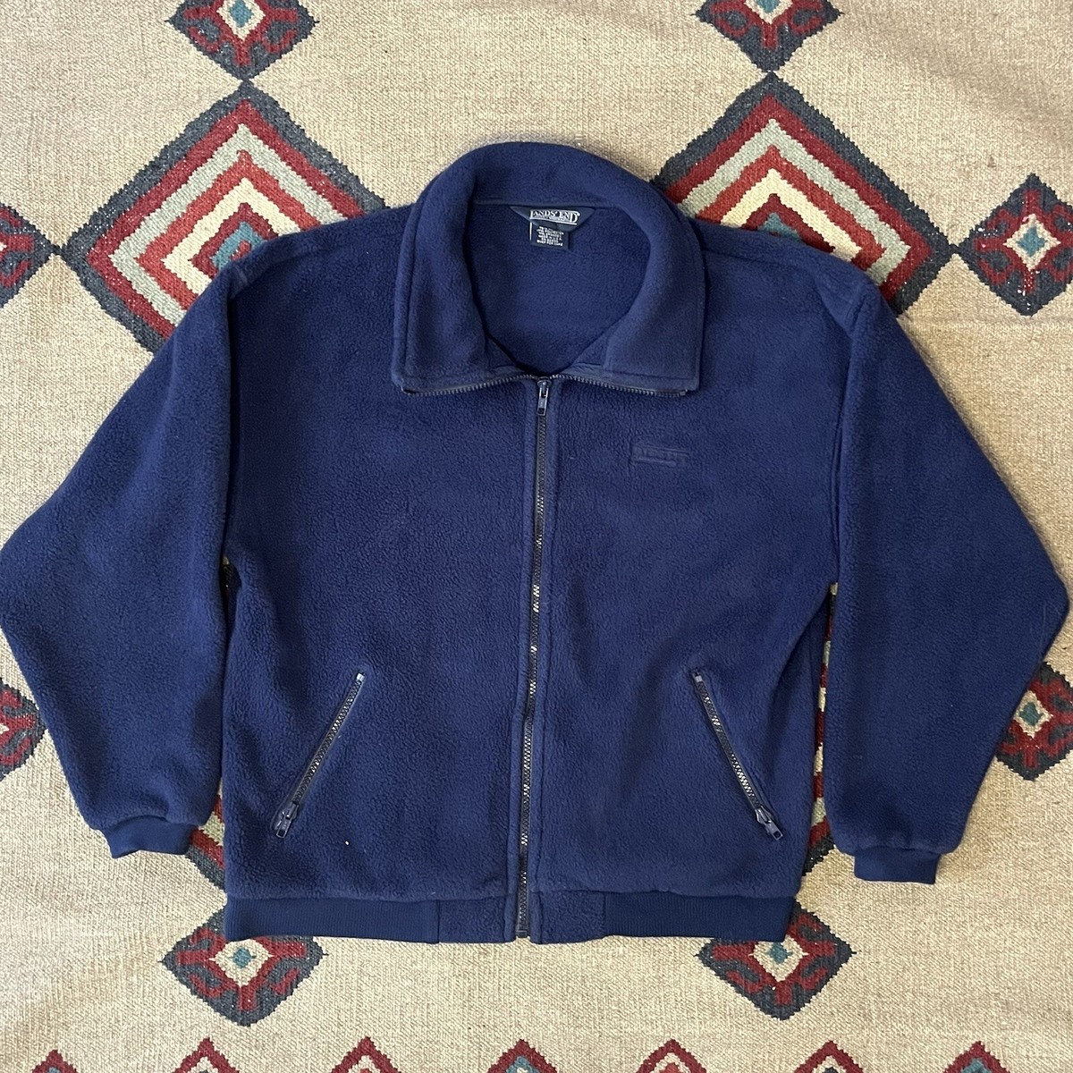【90s】LANDS'END POLARTEC PRIMALOFT Vintage 90s Lands End Polartec Fleece Jacket Women's Medium