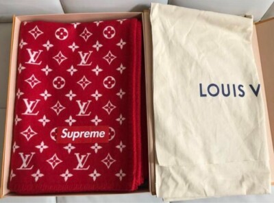 Louis Vuitton × Supreme Blanket Wool Cashmere MP1884
