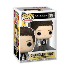 Funko POP! Television Friends - Figura Flashback Chandler Bing #1646 + Protector