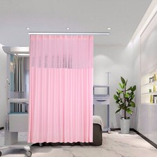 Contemporary Style 12 Feet Wide X 8 Feet High Pink Room Divider Curtains NEW US