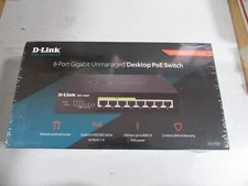 D-Link DGS-1008P 8-Ports Gigabit PoE External Ethernet Switch