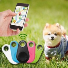 Mini Fashion Smart Dog Pets Bluetooth 4.0 GPS Tracker Anti-lost Alarm Tag Wirele