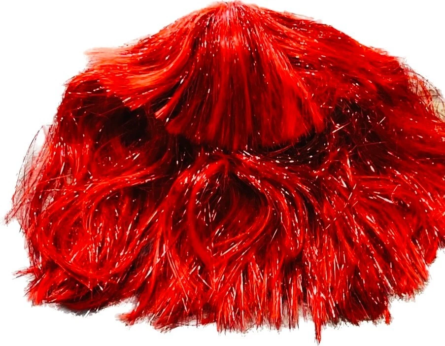 Женский красный дьявол костюм комбинезон / парик / блестки юбка / рожки / хвост - Изображение 2 из 4