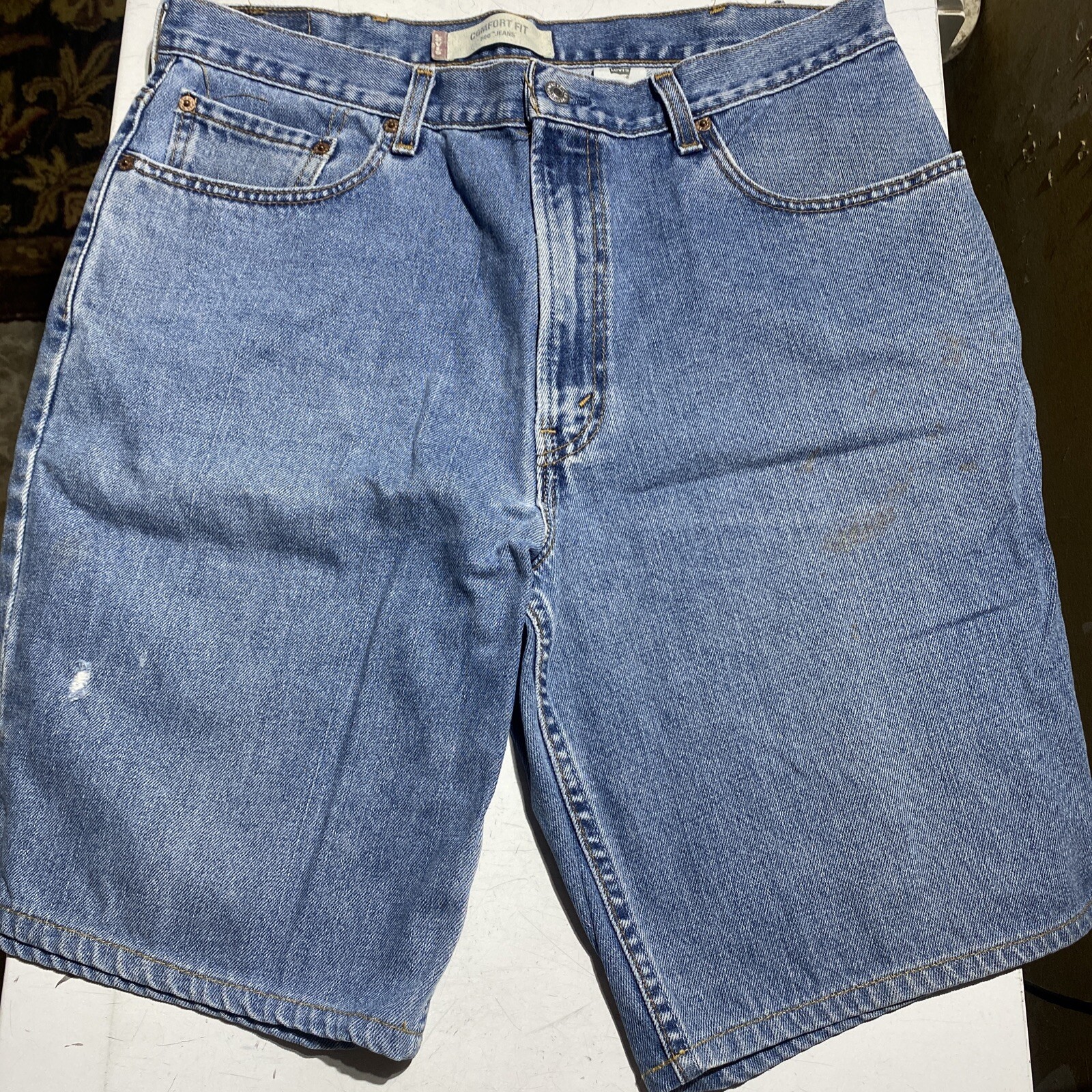 Vintage Levi's 560 Jean Shorts Comfort Fit Made In USA C3 | eBay