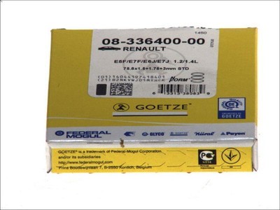 GOETZE 08-336400-00 elastic band kit for Dacia Supernova 1.4 2000-2003