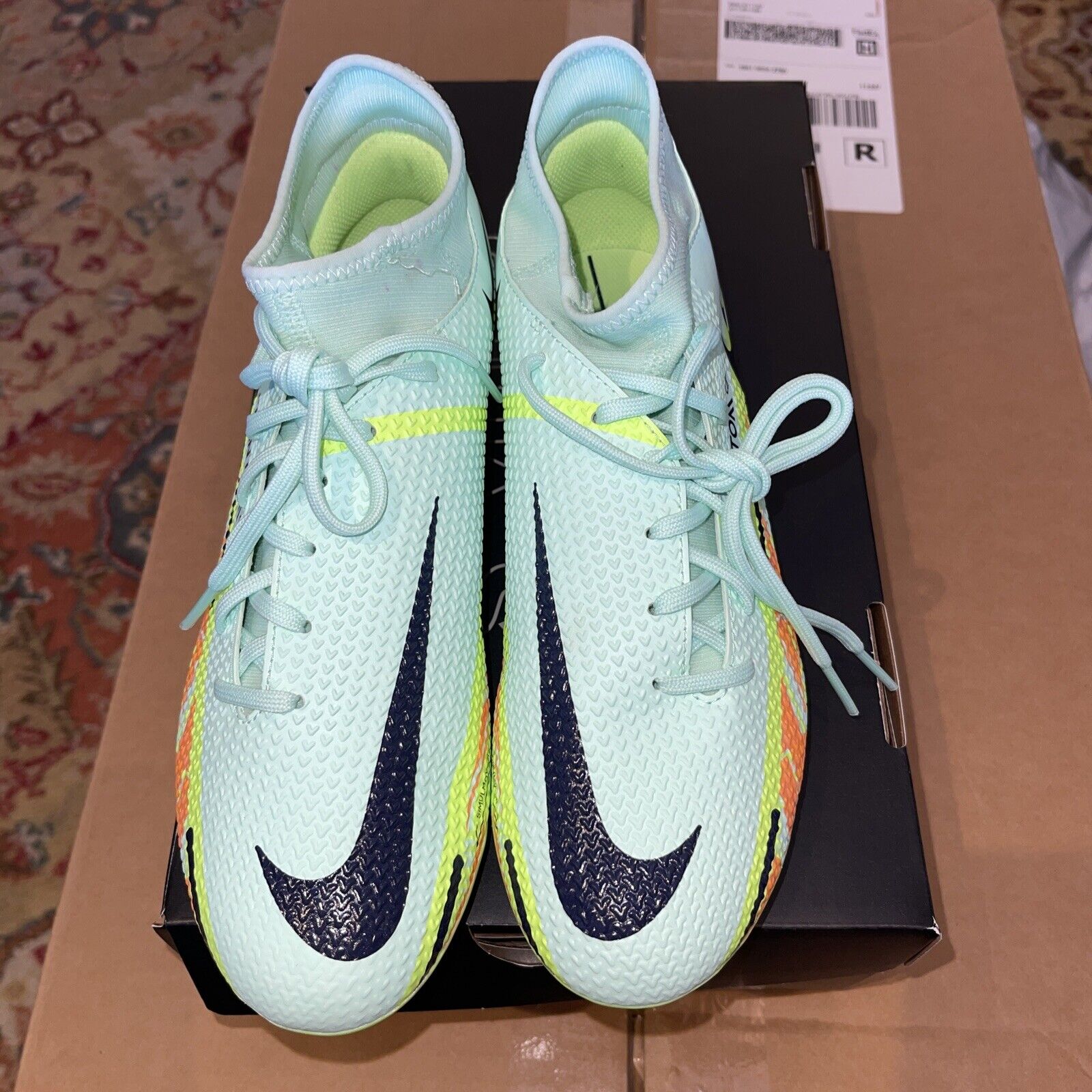 Nike+Phantom+GT2+Academy+FG%2FMG+Mint+Foam+Ghost+Green+Soccer+