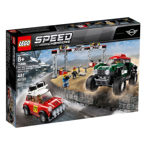 LEGO 75894 1967 Mini Cooper S Rally and 2018 John Cooper Works (SPEED CHAMPIONS) - Picture 1 of 1