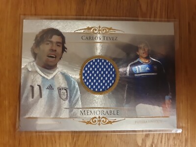 Futera Memorable Carlos Tevez Argentina Man U Man City (/111) Patch 2014