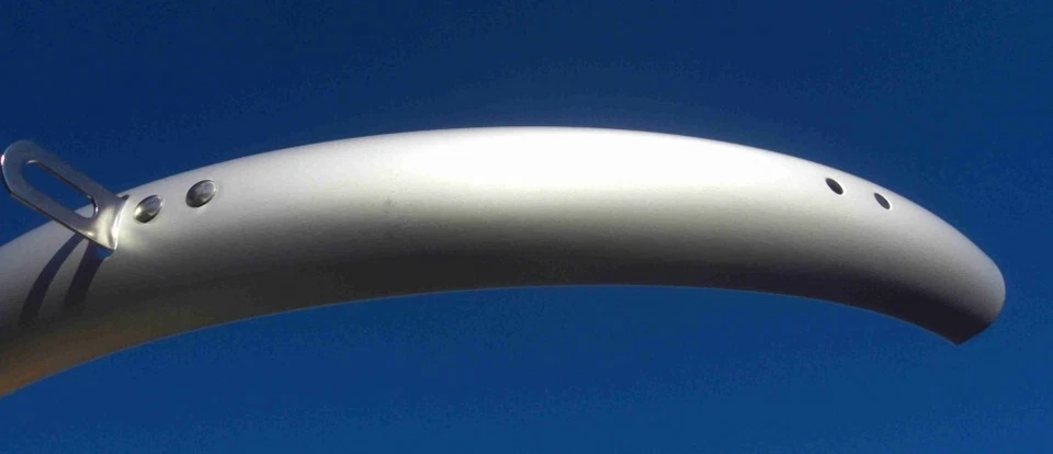 Garde Boue Aluminium roue 20" AV & AR 50mm complet  velo pliant et autres - Photo 4/4