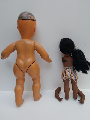 POUPEE ANCIENNE IDEAL Doll Rhodoïd Marcheuse Circa 1940/1950 EUR 95,00