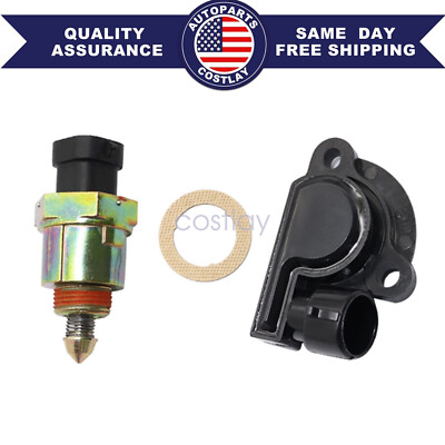 Idle Control Valve & Throttle Position Sensor Fits 1991-1995 Chevrolet GMC C1500