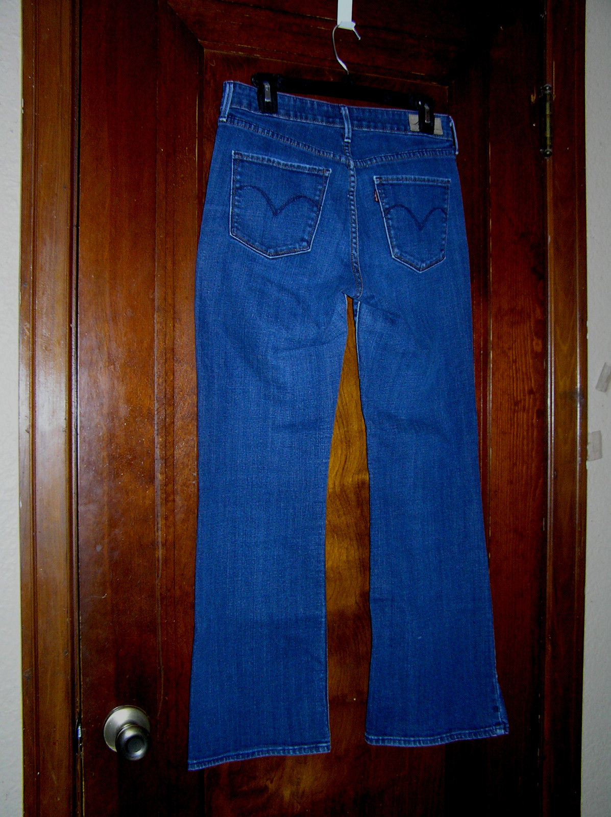 LEVI'S CLASSIC BOOT STRETCH JEANS DEMI CURVE SZ 8S 8 … Gem