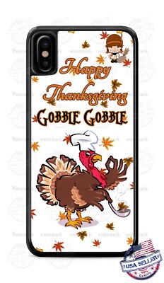 Happy Thanksgiving Turkey Gobble Gobble Phone Case For iPhone 13 Samsung Google