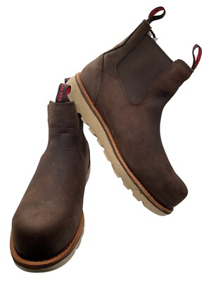 Red Wing Boots Brown Leather Slip On Style # 2446 | eBay