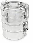 Stainless Steel Lunch Box - 4 Tier Food Container Set