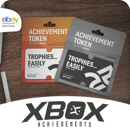 🟠 XBOX ACHIEVEMENT UNLOCK TOKEN 100% GAME COMPLETION TROPHY GAMERSCORE