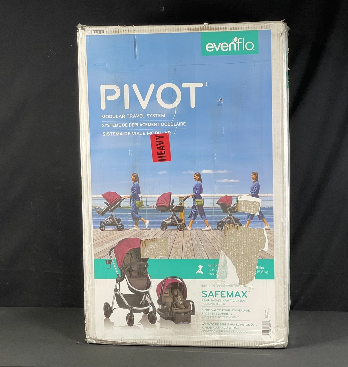 Dusty rose evenflo pivot deals