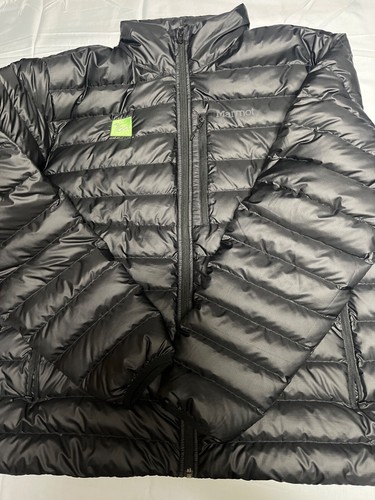 Marmot Piumino Giubbotto Uomo Taglia 2XL Nero *LOGO AZIENDA