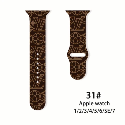 Modemarke Silikon Uhrenarmband für Apple Watch alle Serien Armbanduhr Armbänder - Bild 64 von 72