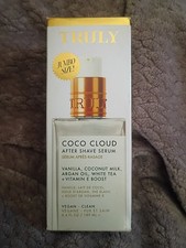 TRULY Coco Cloud After Shave Serum Jumbo Sized 6.4 Fl Oz New In Box