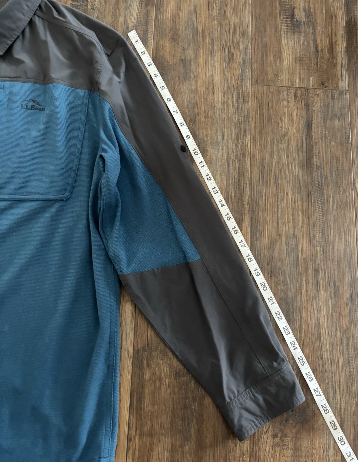 L.L. Bean Button Front Vented Jacket Lightweight … - image 9