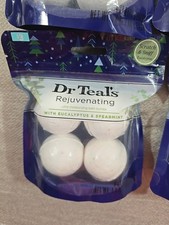 6 Packs Of 4 1 3 Dr. Teals Nourishing Rejuvenating Bath Bombs