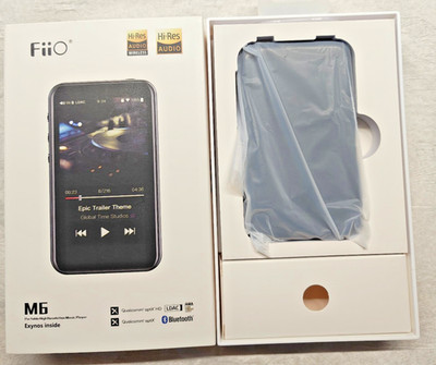 FiiO M6 | Portable Hi-Res Audio Player | DAC | WiFi & Bluetooth | USB | aptX HD
